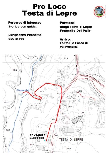 Percorso 2 borgo-fontanile
